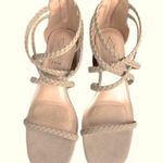Joie  Felines braided strappy heeled sandals in Taupe Size 9 NWT No Box. Photo 0