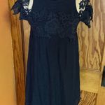 Speechless lace trimmed cold shoulder dress Photo 9