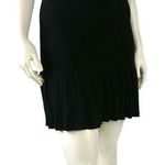 Catherine Malandrino Womens Large Black Mini Skirt Photo 0