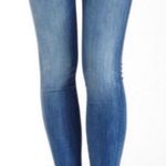 Mother The Looker Skinny Jeans Wicked Games Wash Women's Size 26 Denim Blue Photo 0