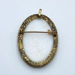 Fragonard Victorian Courting Couple Brooch Pendant Photo 3