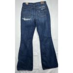 American Eagle  Vintage Hi Rise Flare Jeans Women's 10 Long Distressed 34 Inseam Photo 3