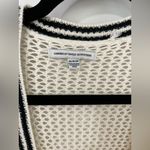 American Eagle  Outfitters Cream Knit Cardigan with Black Accents Sz M Photo 1