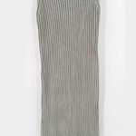 J. Ing Tan Crew Neck Sleeveless Ribbed Knit Casual Midi Tank Dress Size Small Photo 0