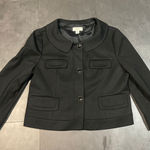 Loft  Black Military-Style Jacket‎ with Decorative Pockets Women's B-225 Photo 0
