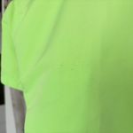 Stüssy Stussy Nomi House Dress Light Neon Green Snap Button Shirt Dress Photo 7