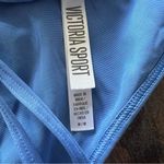 Victoria's Secret Victoria’s Secret Sport Light Blue Strappy Back Sports Bra Size Medium Photo 4