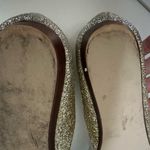 Soft Surroundings Gold Glitter Women's Flats size 9 gold yellow shoes Photo 4