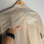 Urban Outfitters Silence+Noise Tencel Khaki Tan Jacket Baggy Boho Neutral Pocket Photo 7