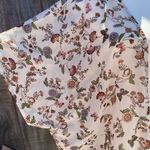 Wild Jasmine Cream Floral Kimono Duster Size 3X Tan Photo 2