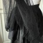Elegant Black Tulle Skirt Size M Photo 7