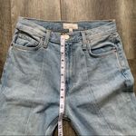 Joie  Charan Raw Hem High Rise Straight Jeans Light Wash Size 26 Photo 6