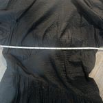 frame denim Frame Gathered Seam Puff-Sleeve Midi-Dress Photo 8