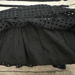 Kate Spade Broome Street Dot Eyelet Striped Dress Light Black White Size XS Photo 5