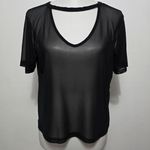 Urban Outfitters  Caution to the Wind Sheer Cutout Top – Size Large Edgy Photo 0
