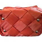 Maggie Bags Seatbelt Shoulder Bag Orange Inner Pockets Adjustable Strap 10X10 Photo 2