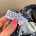 Leith High-Rise Raw Edge Hem Skinny Ankle Jeans Photo 5