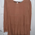 American Eagle | Women’s Boho Open Back Peasant Flowy Blouse | size medium Photo 0