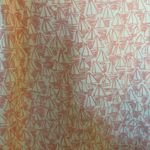 Lands' End  Light Pink Sailboat Pattern Womens Polo Shirt, Size Small Photo 2