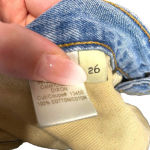 Rag and Bone  Boyfriend Shorts in‎ Dixon Blue Wash Distressed Denim Size 26 Photo 7