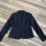 Banana Republic Classic fit Italian Wool Blend Blazer Black Womens size 2 NWT Photo 10