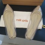 Cult Gaia ππ Leena Pointed Toe Transparent Vinyl Cage Flats ~ Clear EU 38 NWT Photo 11
