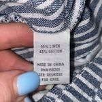 Cali 1850 ✨ Striped Linen Bland Short Overalls✨ Photo 6