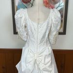 Alfred Angelo Gorgeous Vintage 1980s/90s  Allover Lace Wedding Gown! Photo 8