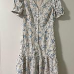 Rachel Parcell  Linen Floral Dress Size XS Photo 1
