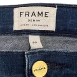 frame denim FRAME Le Skinny De Jeanne Crop Jeans in Cantine Wash Frayed Hem Size 28 Photo 9