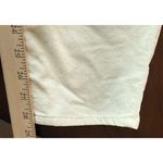 Talbots  Womens Size 16 Slim Ankle Pants Off White Corduroy Sparkly Pockets Photo 8