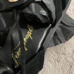 Free People NWT  Sun Chaser Tall Black Leather Gladiator Sandals Size 38.5 (US 8) Photo 6