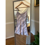 Women's Victoria + Sophia Dress Size S Pink Snake Print Mini Photo 1