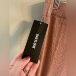 Skies Are Blue NWT  Glitter Shimmer Rose Gold Pants Photo 5