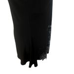 Libian USA Y2K Whimsygoth Sparkly Floral Print Mini Dress Black Size Large Fairy Photo 6