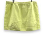 Adidas Ivy Park x Knit Neon Yellow Fitted Activewear Mini Skirt Sz 3X Photo 3