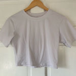 White athletic crop top Size M Photo 0
