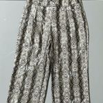 Snakeskin Snake Animal Print Crop Top and Pants Matching Set 🖤 Gray Photo 2