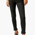 Free People We the Free Women’s Sz 26 Bella Moto Mid Rise Skinny Jeans New NWT Black $128 Photo 0