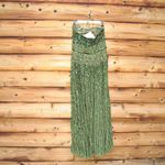 Mac Duggal  93915 Green Hand Embellished Strapless Gown Dress Photo 5