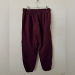 ANINE BING  Karter Jogger Sweatpants in Dark Burgundy Size Medium Photo 7