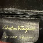 Salvatore Ferragamo Vintage  Black Leather Shoulder for Saks Fifth Avenue Photo 3
