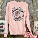 Champion University Of Alabama  Pink Tshirt Cotton Long Sleeve Tee Womens Small Photo 6