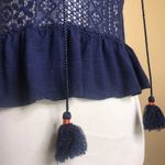Jolt top navy blue. Size Medium Photo 2