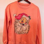 Champagne Sisters Collection Vintage Santa Christmas Sweater  Photo 1