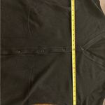 Henri Bendel  Black Extra Fine Merino Wool V Neck Cardigan Sweater Large Italy Photo 10