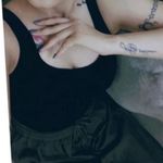 SheIn Goth Scoop Neck Solid Skinny Tank Top Photo 2