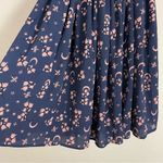 Collectif London Skirt Jasmine Moonflower Floral Blue Size Small 6 A Photo 8