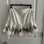 Farm Rio  Pitanga Embroidered Mini Skirt Photo 3