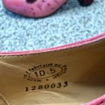 John Fluevog  Look Out Fascination Lace-Up Leather Heel Pink Oxford Coral Witchy Photo 10